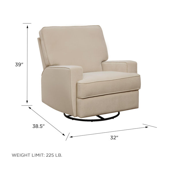 Baby relax addison swivel gliding 2024 recliner beige